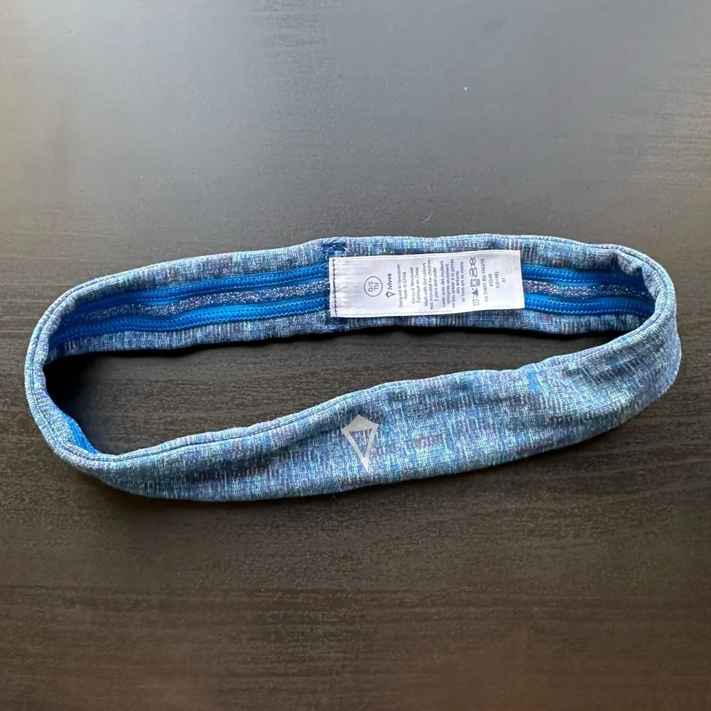 Ivivva by Lululemon Athletica Girls Light Blue Athletic Non-Slip Headband